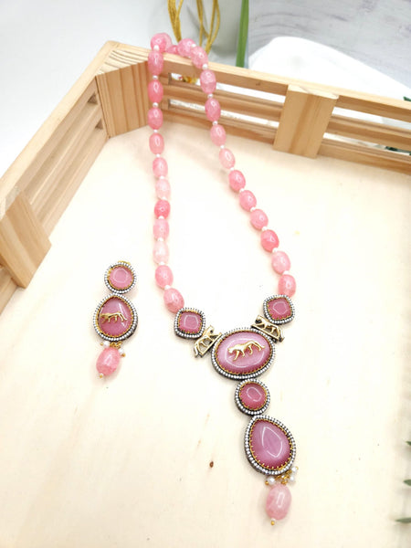 Laya sabyasachi inspired contemporary necklace set