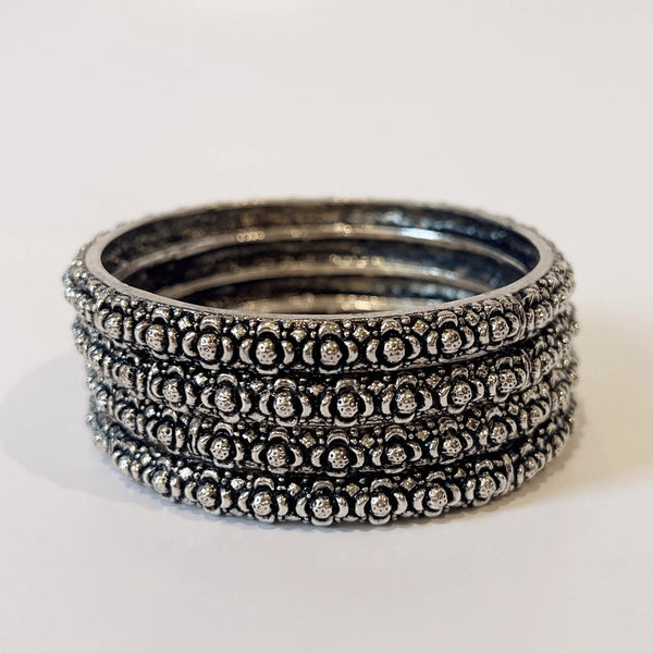 Oxidized German Silver Bangles