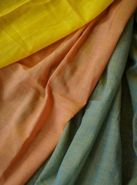 Sunbaked Handloom Woven Lightweight Cotton Sarees