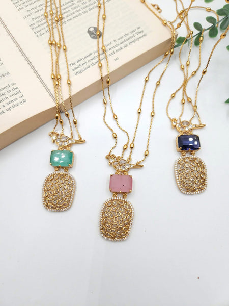 Chandra Polki necklace set