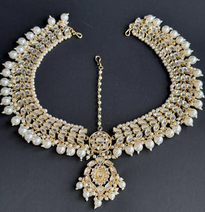 Kundan Head Band Sheesh Phool Matha Patti