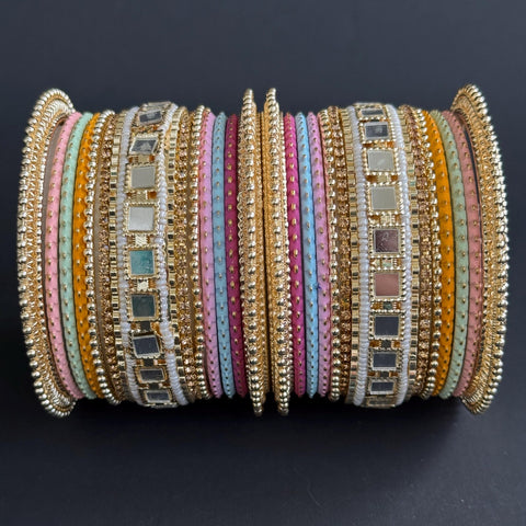 Bollywood Style Punjabi Indian Fancy Bangles Set