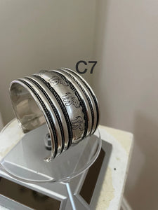 German Silver Adjustable Cuff