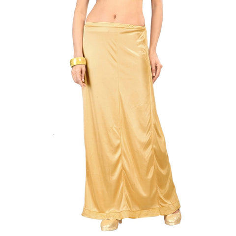 Gold Fairform Premium Satin Full Length Single Cut Petticoat